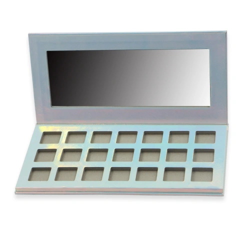 21 Holes Holographic Palette for Eye shadow Packaging
